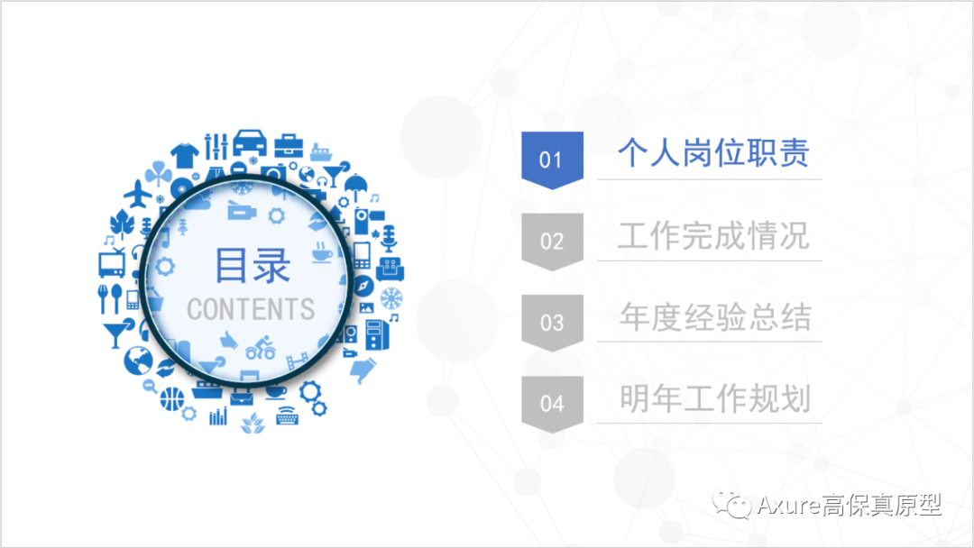 【产品经理必备文档】述职报告/年终总结汇报ppt模板